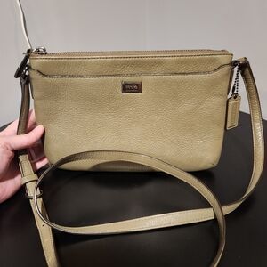 Coach Olive Leather Crossbody Bag